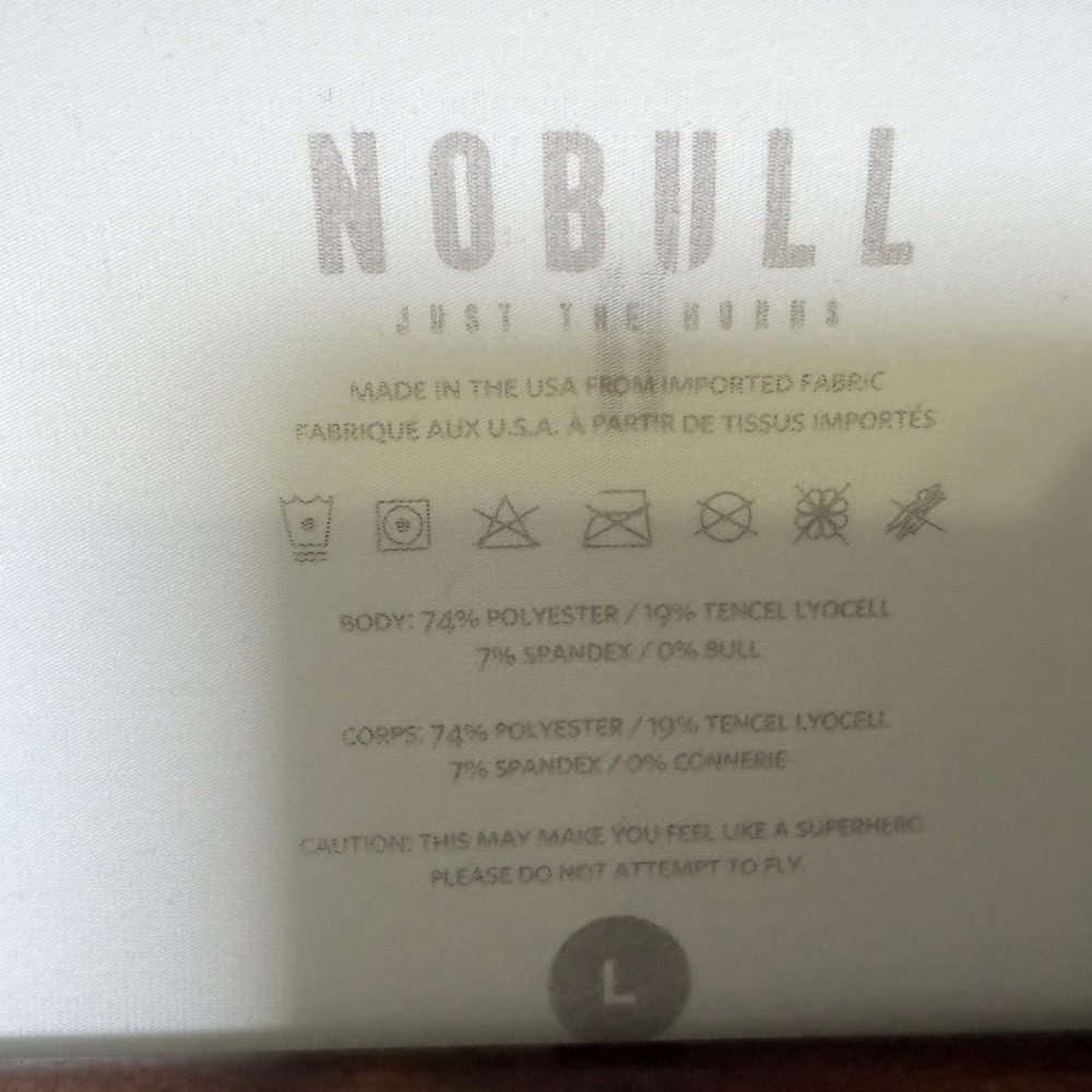 NOBULL Womens Mint Green Just The Horns Graphic Muscle Tank Top Size Large - Picture 4 of 6